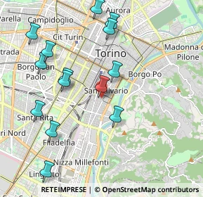 Mappa Corso Raffaello, 10125 Torino TO, Italia (2.19857)