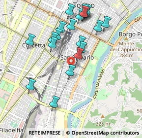 Mappa Corso Raffaello, 10125 Torino TO, Italia (1.007)