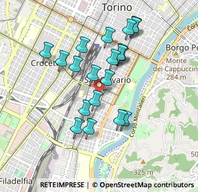 Mappa Corso Raffaello, 10125 Torino TO, Italia (0.79)