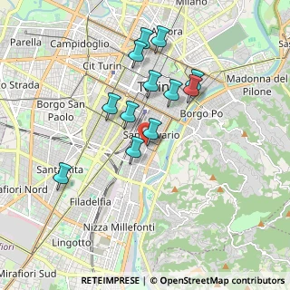 Mappa Corso Raffaello, 10125 Torino TO, Italia (1.655)
