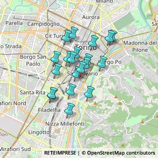 Mappa Corso Raffaello, 10125 Torino TO, Italia (1.387)