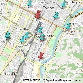 Mappa Corso Raffaello, 10125 Torino TO, Italia (1.26786)