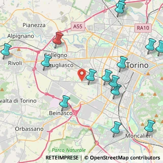 Mappa , 10095 Torino TO, Italia (5.57733)