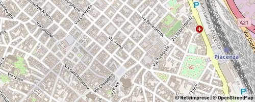 Mappa Piacenza
