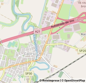 Mappa Via E. Orsi, 29012 Caorso PC, Italia (0.26538)