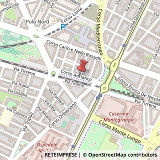 Mappa Corso Adriatico,  14, 10129 Torino, Torino (Piemonte)
