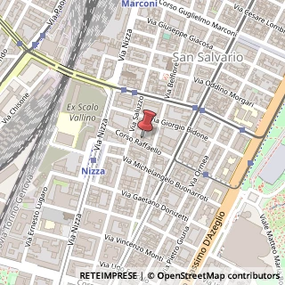 Mappa Corso Raffaello, 11, 10125 Torino, Torino (Piemonte)