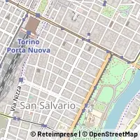 Mapa Torino
