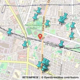 Mappa Corso Trattati di Roma, 10141 Torino TO, Italia (0.7235)