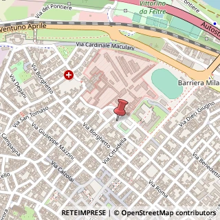 Mappa Piazza della Cittadella, 15, 29121 Piacenza, Piacenza (Emilia Romagna)