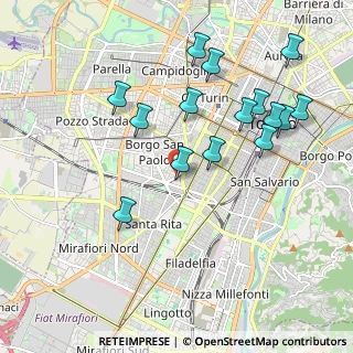 Mappa Via Enrico Martini Mauri, 10141 Torino TO, Italia (2.05867)