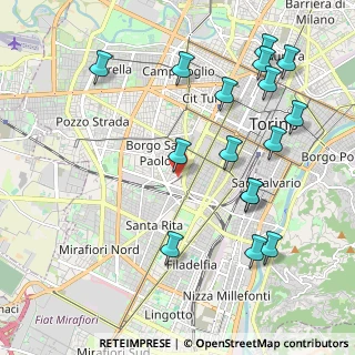 Mappa Via Enrico Martini Mauri, 10141 Torino TO, Italia (2.37563)
