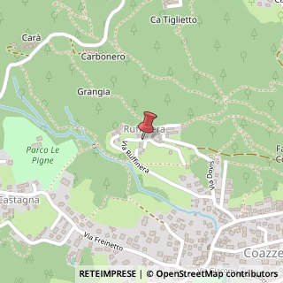 Mappa Via Ruffinera, 30, 10050 Coazze, Torino (Piemonte)