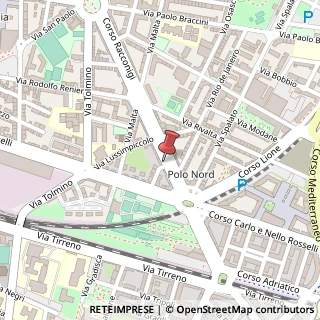 Mappa Corso Racconigi, 212, 10141 Torino, Torino (Piemonte)