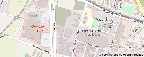 Mappa Grugliasco