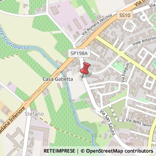 Mappa Via San Saluto, 32, 27043 Broni, Pavia (Lombardia)
