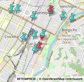 Mappa Via Ormea, 10125 Torino TO, Italia (1.05583)