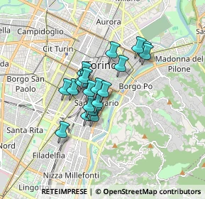 Mappa Via Ormea, 10125 Torino TO, Italia (1.166)