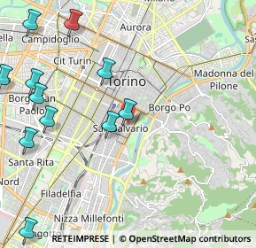 Mappa Via Ormea, 10125 Torino TO, Italia (2.76909)