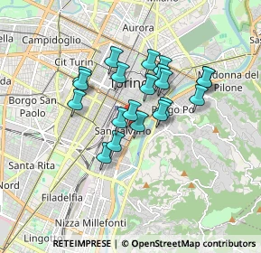 Mappa Via Ormea, 10125 Torino TO, Italia (1.324)