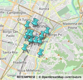 Mappa Via Ormea, 10125 Torino TO, Italia (1.21714)
