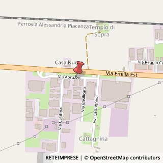 Mappa Via Abruzzo, 12, 29010 Rottofreno, Piacenza (Emilia Romagna)