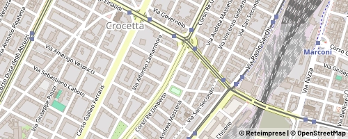 Mappa Turin