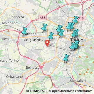 Mappa Carrefour, 10095 Grugliasco TO, Italia (4.2325)