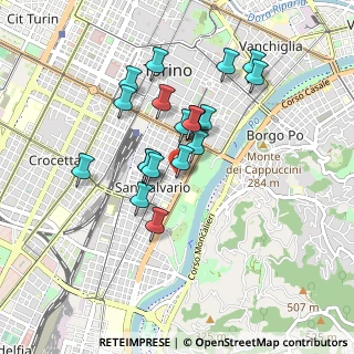 Mappa Via Giuseppe Baretti, 10123 Torino TO, Italia (0.7345)