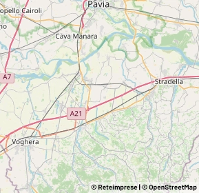 Mappa 27042 Bressana Bottarone PV, Italia (12.007)