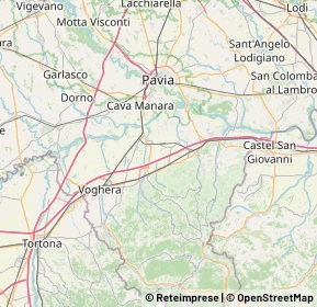 Mappa 27042 Bressana Bottarone PV, Italia (18.64417)