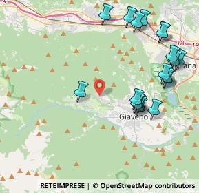 Mappa Via Trento, 10094 Giaveno TO, Italia (4.8195)