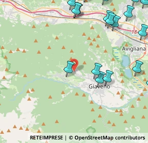 Mappa Via Trento, 10094 Giaveno TO, Italia (6.15474)