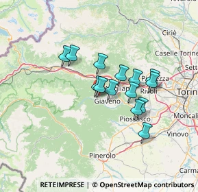 Mappa Via Trento, 10094 Giaveno TO, Italia (10.47929)