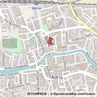 Mappa Piazza Garibaldi Giuseppe, 21, 45011 Adria, Rovigo (Veneto)