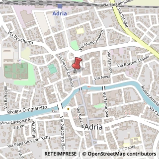 Mappa Via Fratelli Cairoli, 6, 45011 Adria, Rovigo (Veneto)