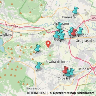 Mappa Via Pioi, 10098 Rivoli TO, Italia (4.48)