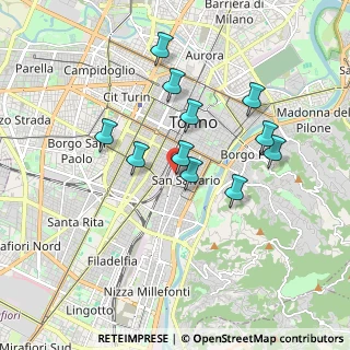 Mappa Via Emanuele Thesauro, 10125 Torino TO, Italia (1.58909)