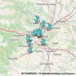 Mappa 10095 Lesna TO, Italia (8.20545)