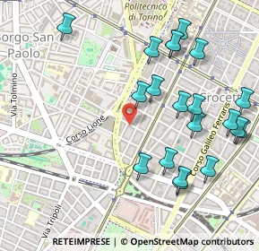 Mappa Via Giovanni da Verazzano, 10129 Torino TO, Italia (0.5765)