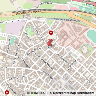Mappa Via Sant'Eufemia,  34, 29100 Piacenza, Piacenza (Emilia Romagna)