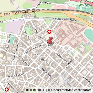 Mappa Via borghetto 7, 29100 Piacenza, Piacenza (Emilia Romagna)
