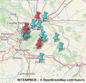 Mappa Strada del Pozzetto, 10020 Marentino TO, Italia (11.787)