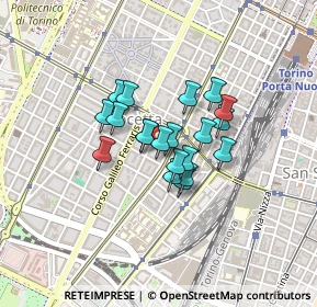 Mappa Via Gian Battista Vico, 10128 Torino TO, Italia (0.272)