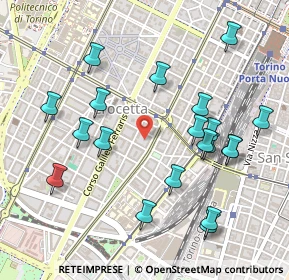 Mappa Via Gian Battista Vico, 10128 Torino TO, Italia (0.5375)