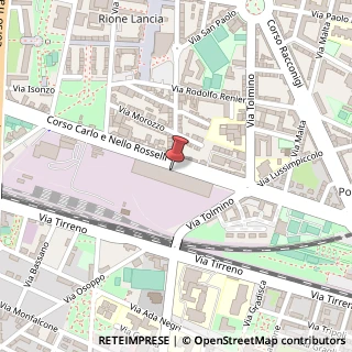 Mappa Corso Carlo e Nello Rosselli, 175/b, 10141 Torino, Torino (Piemonte)