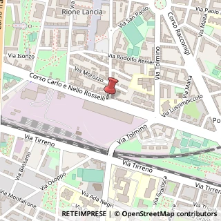 Mappa Corso Carlo e Nello Rosselli, 194, 10148 Torino, Torino (Piemonte)
