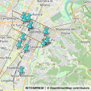 Mappa Piazza Crimea, 10133 Torino TO, Italia (2.11333)