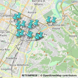 Mappa Via Crimea, 10133 Torino TO, Italia (1.77941)