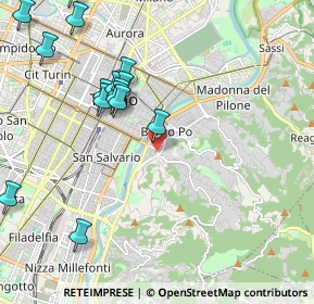 Mappa Via Crimea, 10133 Torino TO, Italia (2.406)
